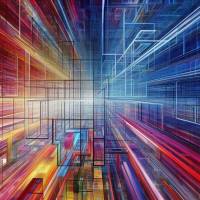 If your mind doesn't provide a comfortable interpretation for you, a less filtered version might look something like this.